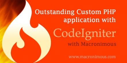 macronimous's tweet image. Pls ReTweet Outsource #CodeIgniterDevelopment Services to @Macronimous bit.ly/1CzFKqh @CodeIgniter #PHP