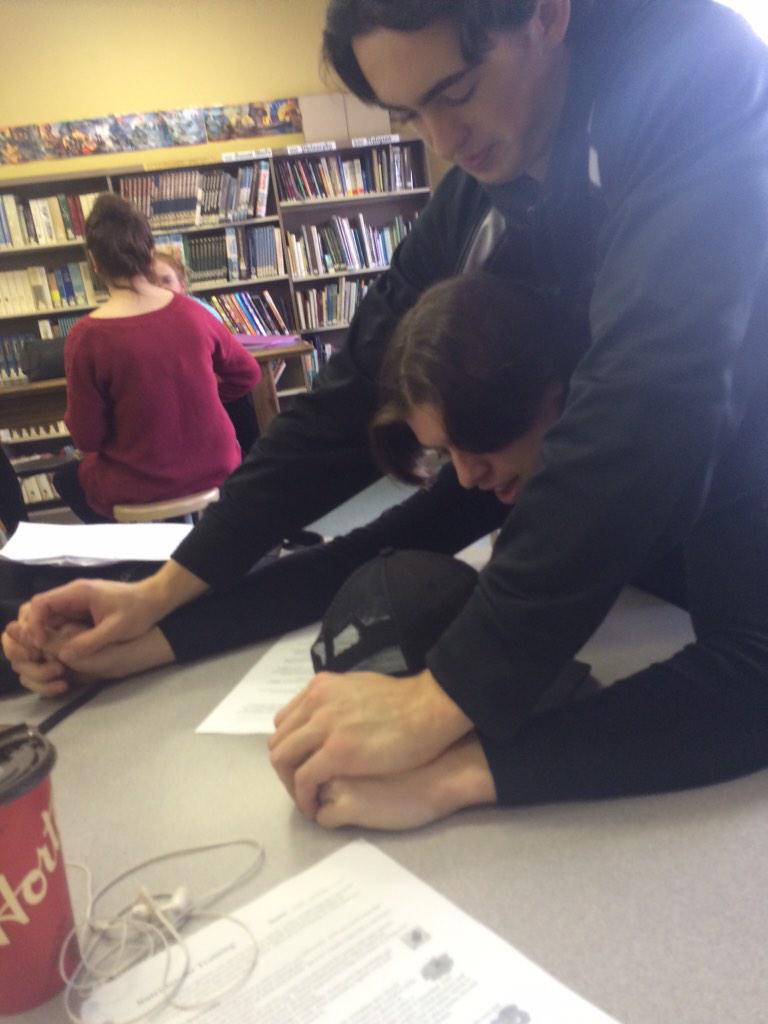 muellerdaily's tweet photo. Getting rowdy in the library #boysjustwannahavefun 🙊 http://t.co/g5dw3O2qem