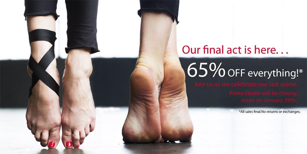 Prima_Studio's tweet image. #WTF?! It's true. We r saying goodbye this #January2015. Final kiss is a big ass #sale! #awesome #damnshame #fitness