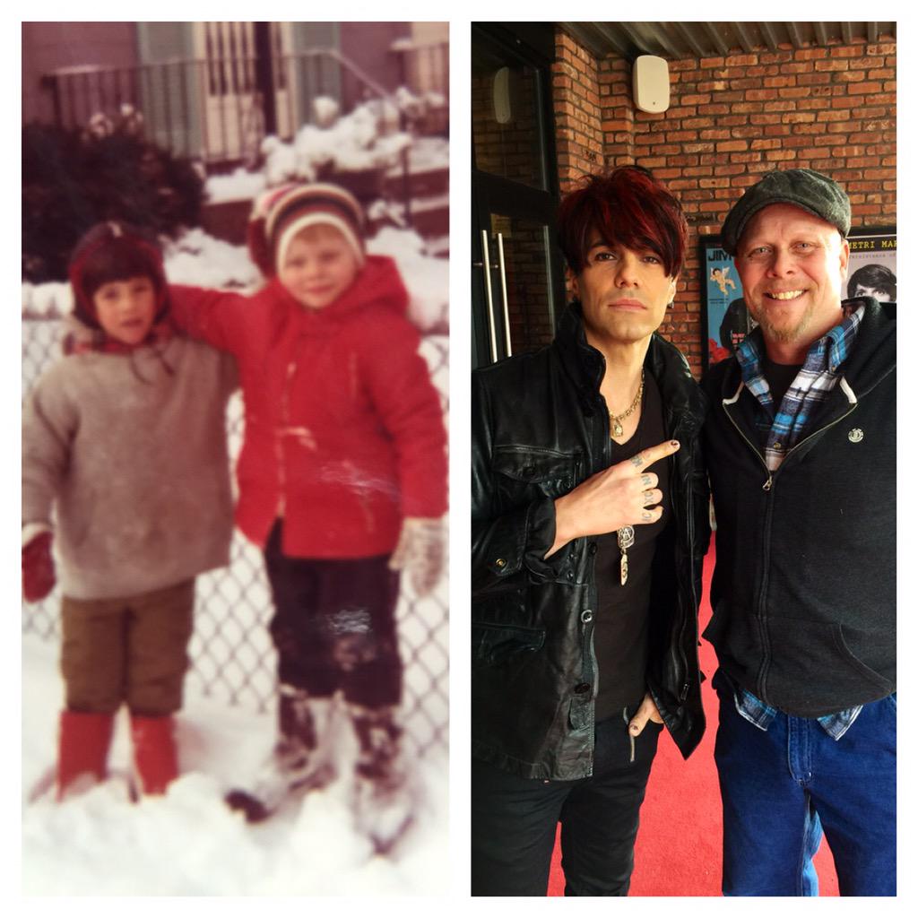 CrissAngel's tweet image. Wow... Yesterday &amp;amp; today. Just reunited with Eric a childhood friend... Great to see him.  #TimeGoesFast #LongIsland