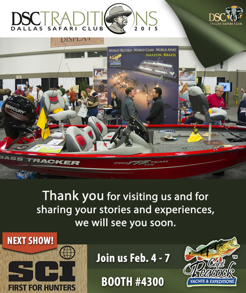 CaptPeacock's tweet photo. Next Show! Safari Club International #SafariClubInt #SCIPAC http://t.co/yd9wyyvyp4