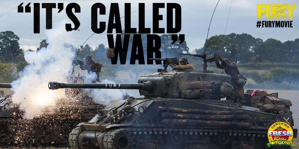 You feel it? #FURYMovie