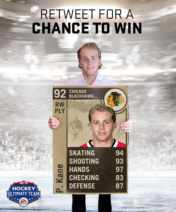 EASPORTSNHL's tweet image. Milestone Kane item giveaway!