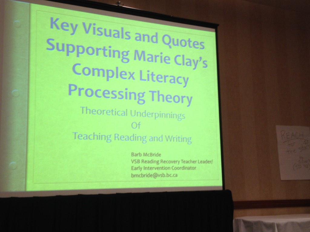 #CR4YR Barb McBride shares her insights as an early intervention coordinator, "focus on zone of proximal development"