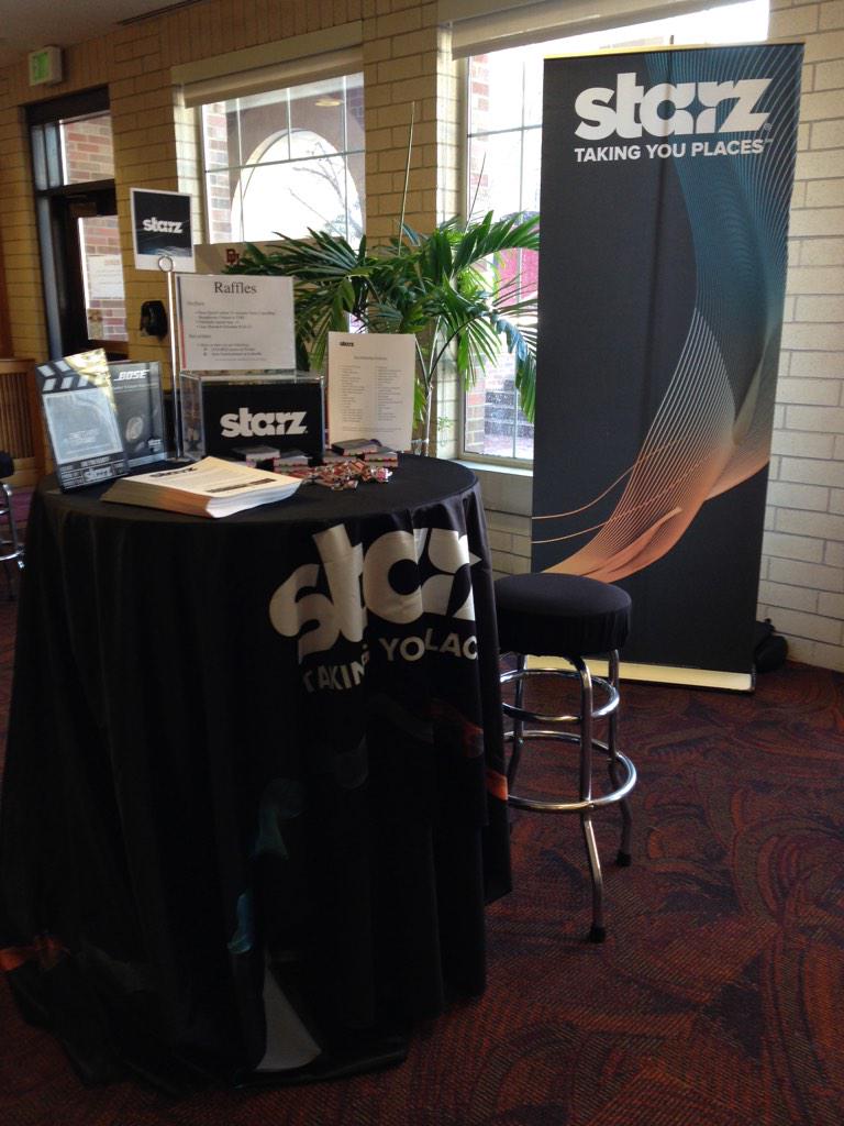 STARZCareers's tweet photo. We're ready for you @UofDenver come see us today! #LifeAtStarz #CareerFair #DanielsCollege #CO http://t.co/IukTIfIS0r