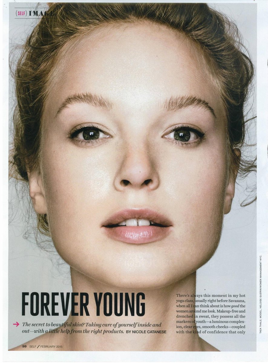 Looking for the fountain of #youth? Check out <a href="/SELFmagazine/">SELF</a> <a href="/NicoleCatanese/">Nicole Catanese</a> #foreveryoung article! <a href="/drmacrene/">Dr. Macrene</a>