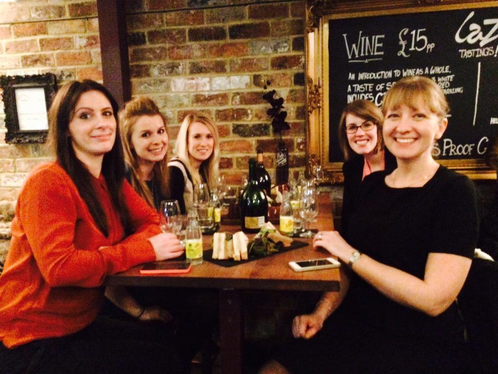 LawBlacks's tweet photo. Our @HelenLawBlacks, @SarahLawBlacks & the @LawBlacks team are gin tasting with #BrownButler tonight @LazyLounge http://t.co/m6dhCljiHh