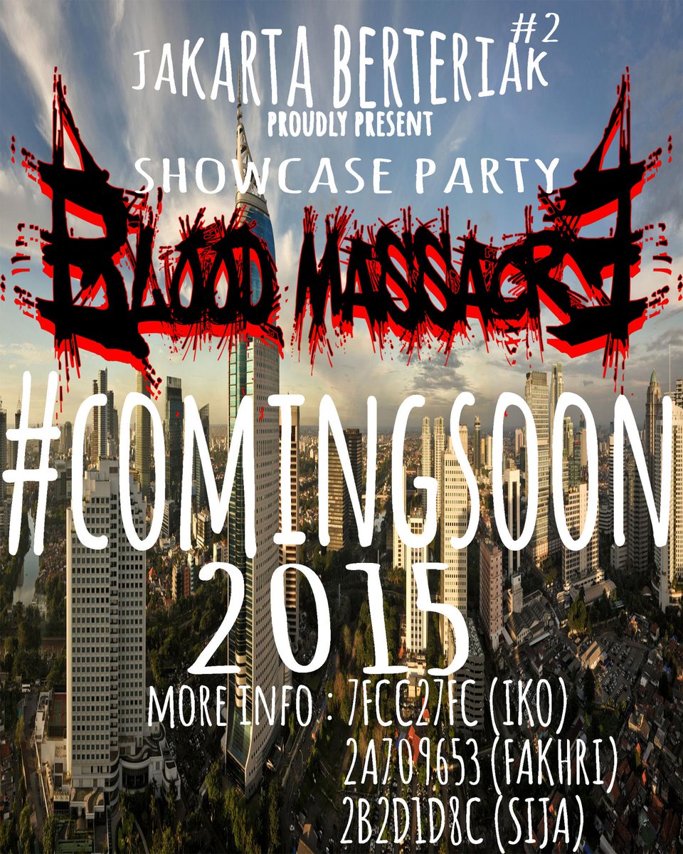 COMING SOON !! #JAKARTABERTERIAK2015 !!!  Info: <a href="/EO_JB/">Jakarta Berteriak</a>