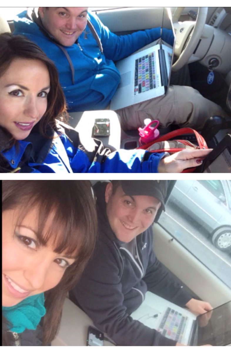 BlaiseGomez12's tweet image. We spend most of our days in the car. #TimeHop reminded us of that today! #ThenAndNow #EditingOnTheGo
