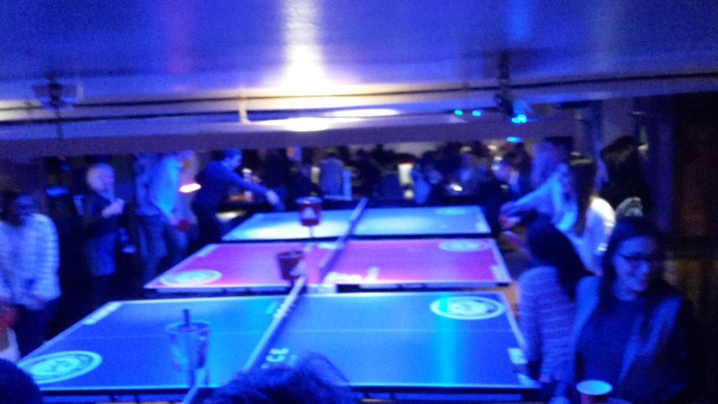 Woody_Webster's tweet image. So fun ping pong. #tutorcruncher Jan party!