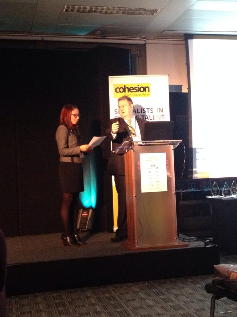 Jayne_Cohesion's tweet photo. Debbie Edmondson presenting an award at the #SOME15. #cohesion http://t.co/IOcKN0HBit