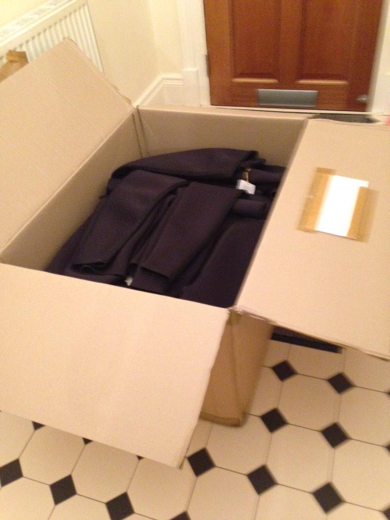 KayakingUK's tweet photo. Just received the first delivery of kit, not long now! http://t.co/fQgnmRKxy8