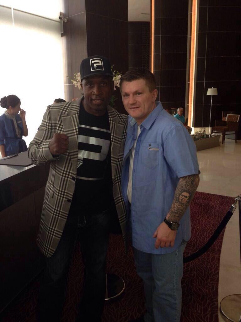 Happy birthday to my friend Nigel benn. The man who made me want to get into boxing. 