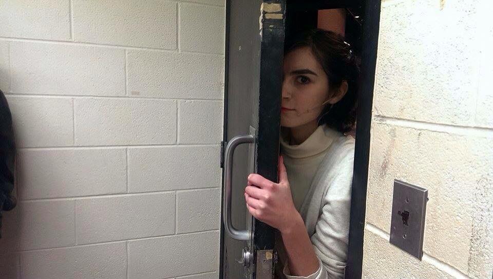 WTCproductions's tweet photo. "Open the door Toffee, open the door!!!!!" 💚💗💚💗 Come see #zprom on January 22nd! #WTCZombieProm #Joffee http://t.co/qhR7O8Sc5e