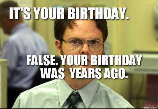 Happy Birthday to Rainn Wilson (Dwight) one of the best characters in The Office! not as good as though 