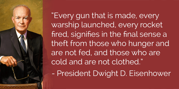 SenSanders's tweet photo. President Dwight D. Eisenhower: http://t.co/ILucivOUJc