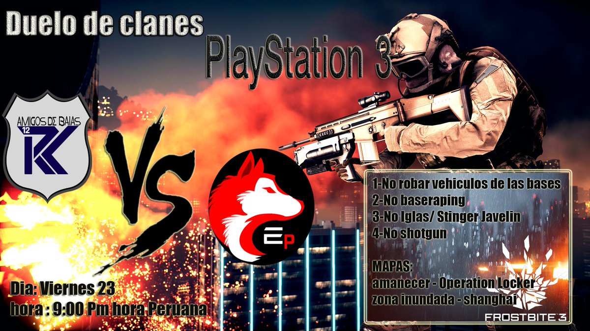 PERU_Elite's tweet photo. Gente hay duelo el viernes 23 asi q a ponerse las pilas ,acuerden con los ADMI de PS3 para los entrenamientos. http://t.co/hra3TcKBYp