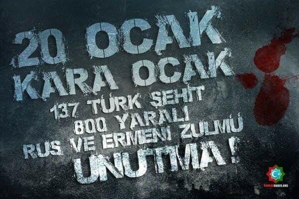 #20Yanvar
Rus ve ermeni kahpelerinin tanklarına karşı direnerek şehit olan bozkurt kardeşlerimin ruhu şad ola...