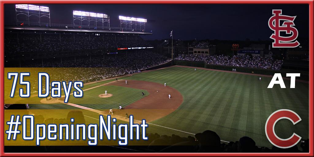 MLB's tweet photo. Can’t wait! #OpeningNight http://t.co/RNf8TpVASI