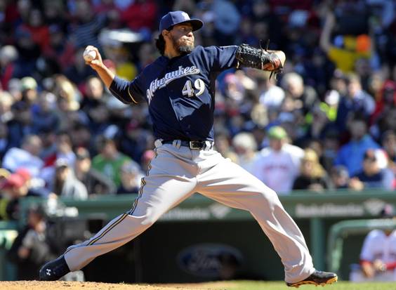 SportsDayDFW's tweet photo. Rangers GM Jon Daniels meets top priority of offseason in acquiring Yovani Gallardo http://t.co/saWZmsMTCD | @gfraley http://t.co/hAaIiWSfGy