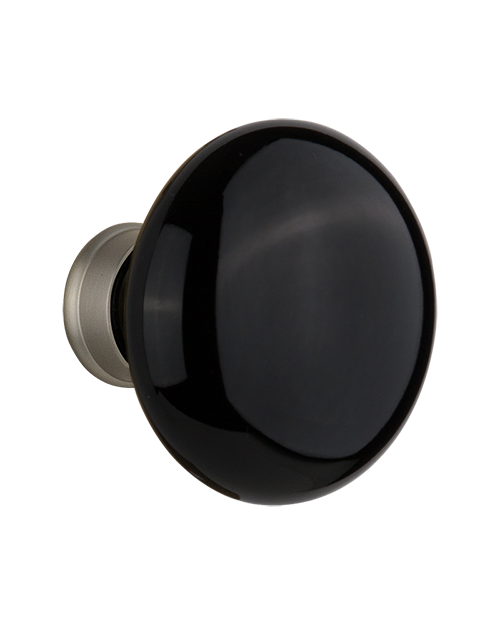 BathandBrass's tweet photo. #Bathandbrass LOVES #Nostalgicwarehouse | Check out this #sleek #black #porcelain #doorknob! #beautiful http://t.co/b0Kigstj97