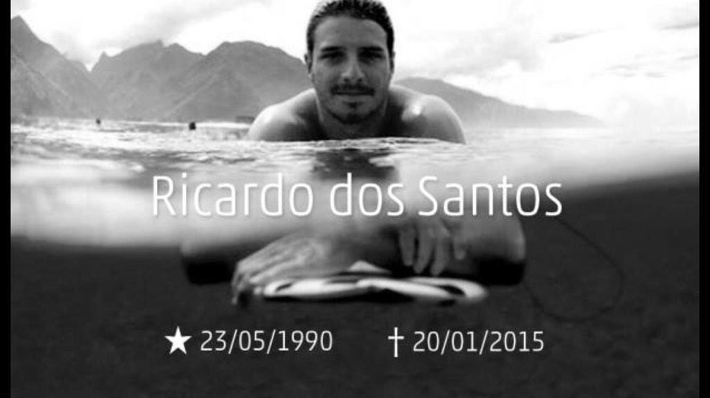 comunicasurf's tweet photo. Hasta siempre, campeón! #RicardinhoParaSempre #RicardoDosSantos http://t.co/pXkxU14ftg