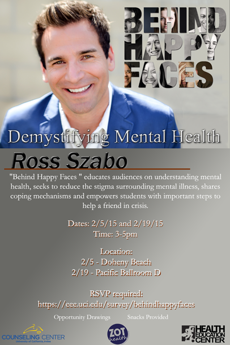 Demystify mental health by attending these two free workshops!! RSVP at eee.uci.edu/survey/behindh…!
