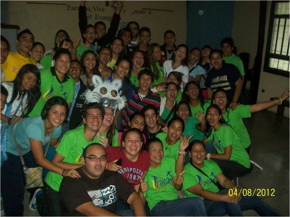 Juventud_jp2's tweet photo. Recuerdos del #ENaJo2012 Valencia
¡Joven Venezolano, proclama y celebra la buena noticia de Jesus Resuscitado! http://t.co/ZxbB2DRst4