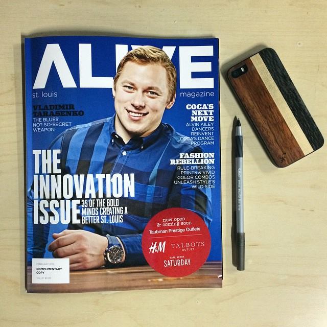 COCAstl's tweet photo. Check out that @ALIVEMagSTL February cover! cc: @AntonioDouthit http://t.co/SVtU0Qguat #cocastl #stl http://t.co/0gVSFtNHjv