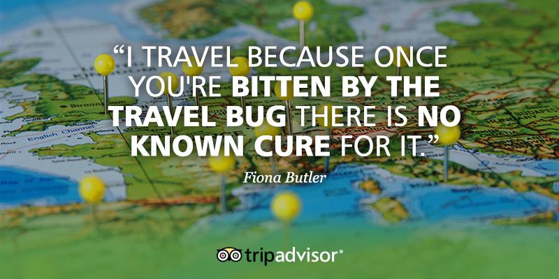 Tripadvisor's tweet image. #WhyWeTravel
