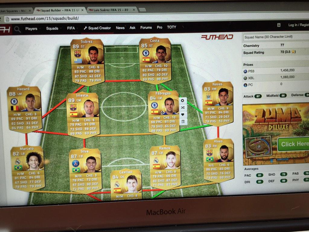 FifaUltTeamHUB's tweet photo. @ltssBrad all for 1,456,200 PS http://t.co/dzAlhBjZu8