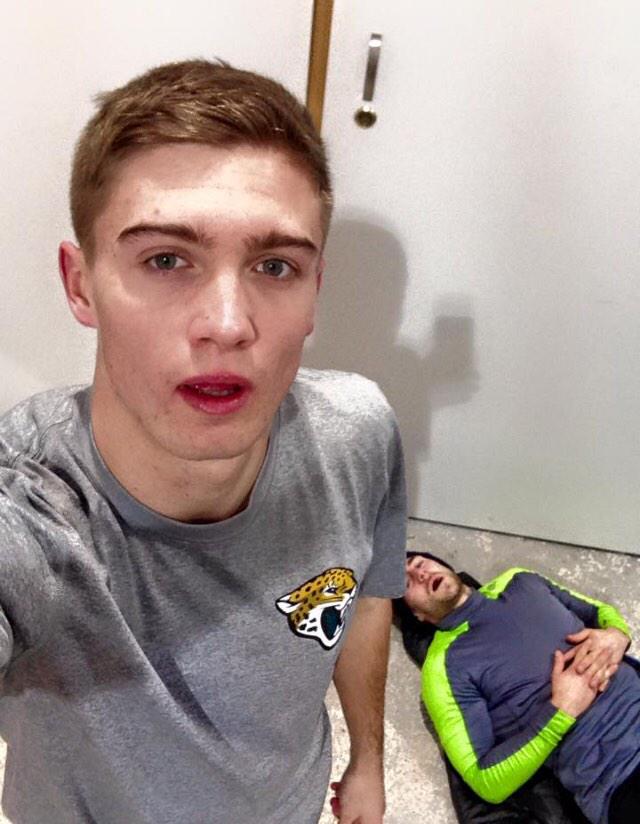 James_Forman's tweet photo. This boy can move!! Nice training with you @Ashley__Bryant #thanks #ouchy #animal #sub48 http://t.co/aniLyNAfg8
