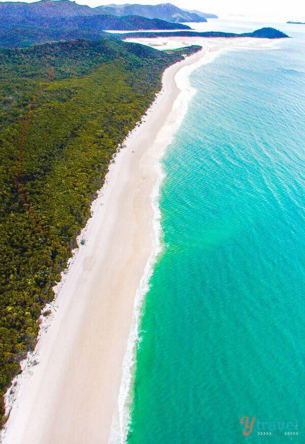 earthescope's tweet photo. Whitehaven beaches, Australia http://t.co/l7SRZrdjfq