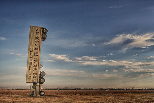 405Mag's tweet photo. Homemade advertising turned lasting landmark; M.J. Alexander investigates http://t.co/yhKmQNeaLO #77Counties #sliceok http://t.co/XwKyvUrbYo