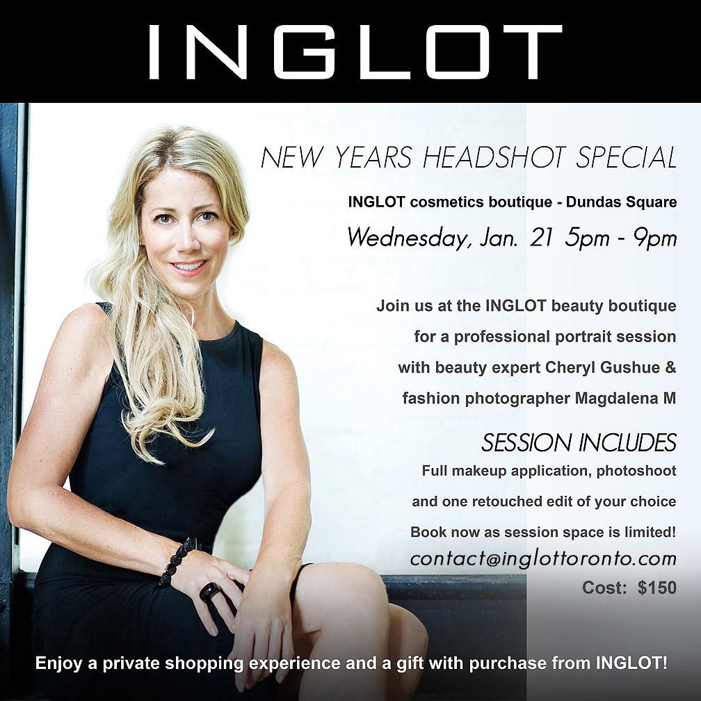CherylGushue's tweet image. Only 3 spots left for our #professionalportrait shoot night @InglotToronto RSVP today ! #headshots