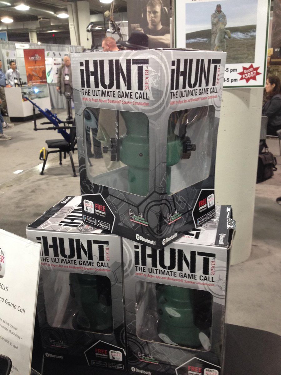 SOURCE_OUTDOOR's tweet image. At #SHOTShow? Go to booth #3057 &amp;amp; check out the new iHUNT Ultimate Game Call (package designed by our own @Keithy_PK)