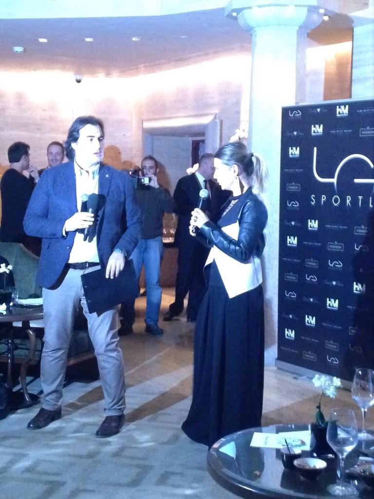 <a href="/PIERPARDO/">Pierluigi Pardo</a> con Lorenza Guerra, presidente di <a href="/LGSSportLab/">LGS SportLab</a>, presentano la serata.
#HappyBirthdayLGS