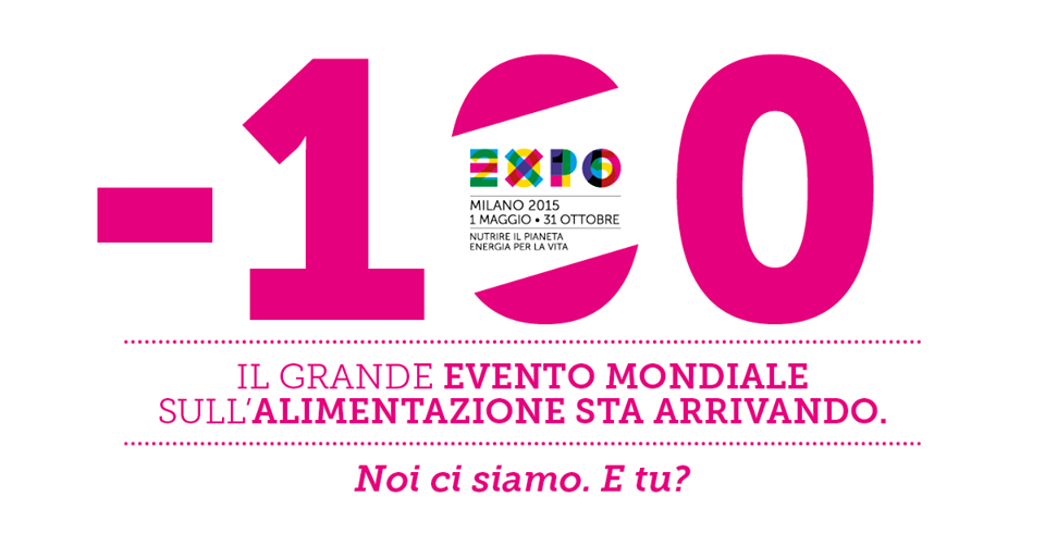 Expo2015Milano's tweet photo. 100 giorni a #Expo2015 http://t.co/HnyZLqoMjT