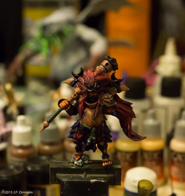 ninjadiv's tweet photo. RT @ShatteredNight: First wash applied, now the fun part begins! Painting #RelicKnight Noh from @sodapopminis http://t.co/mIykpQ7j84