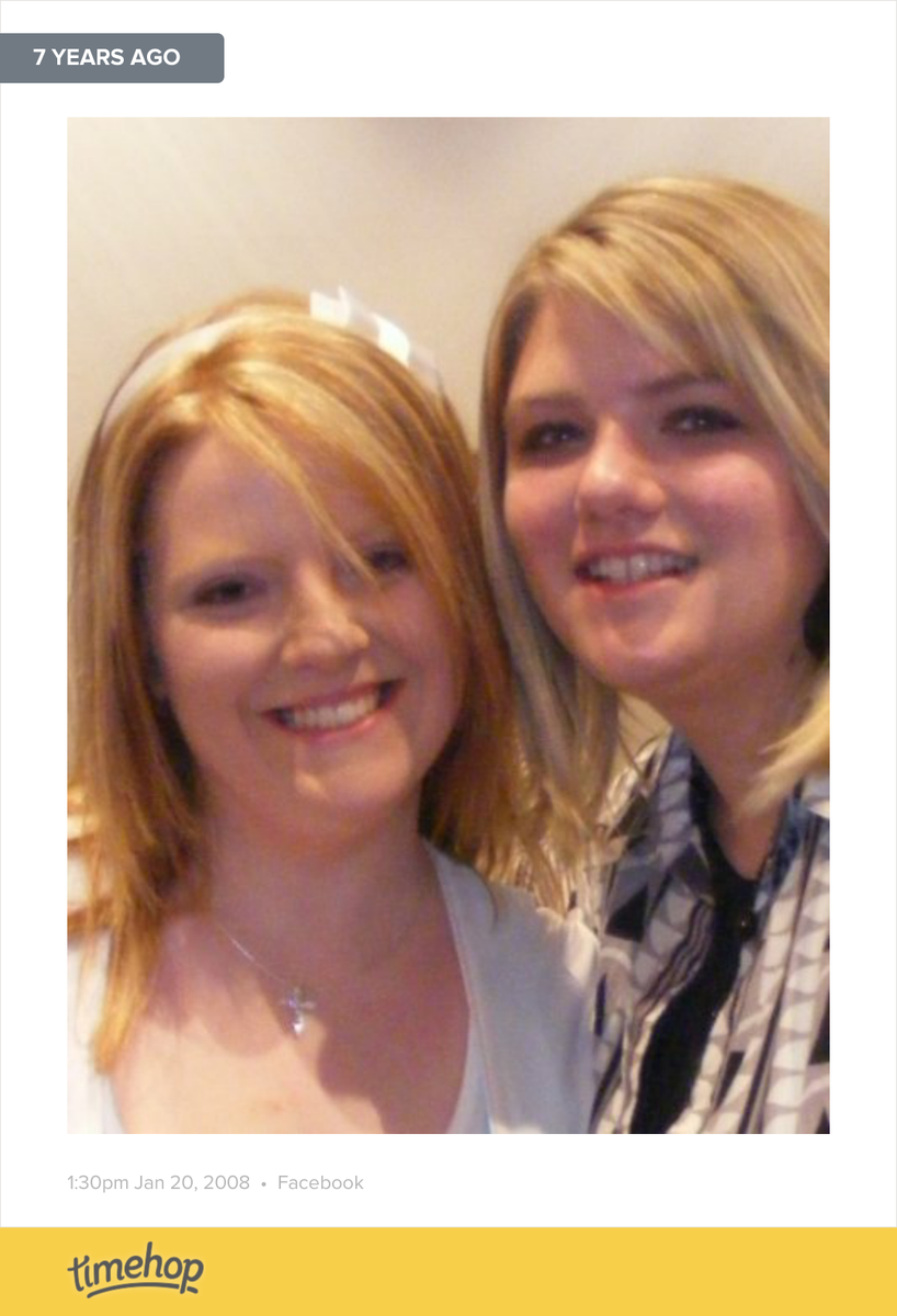 AngelaJarvis1's tweet photo. It's crazy to think that this picture was taken 7 yrs ago..... It's even crazier to think we have been friends fo... http://t.co/LYfocWw7rm