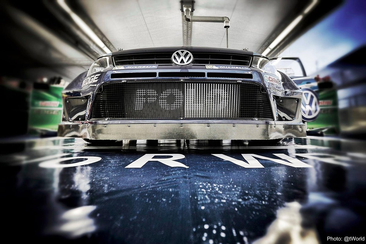 AMikkelsenRally's tweet photo. ... She can also be a beast! #NewPoloRWRC http://t.co/ElkZcZxgTY