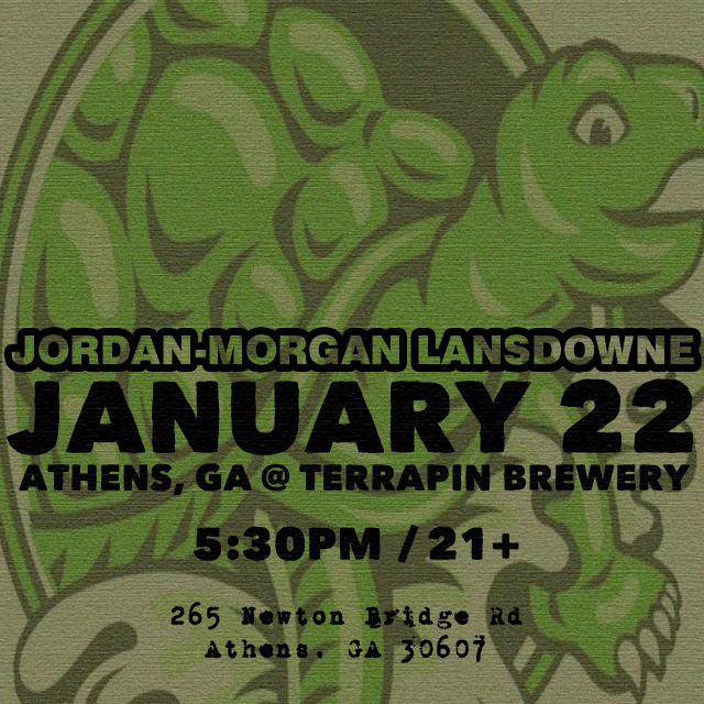 JMLansdowne's tweet photo. 1/22 Athens, GA @TerrapinBeerCo 5:30pm / 21+ http://t.co/JUds37KwCI
