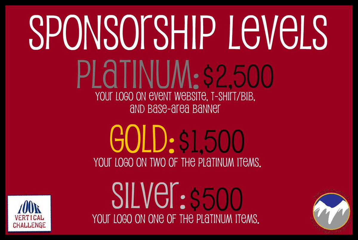 100K_Vertical's tweet photo. Sponsor a rider in the 100K, and you'll not only support @twotopadaptive —you'll also get these sweet benefits: http://t.co/PAHN8GF8l8