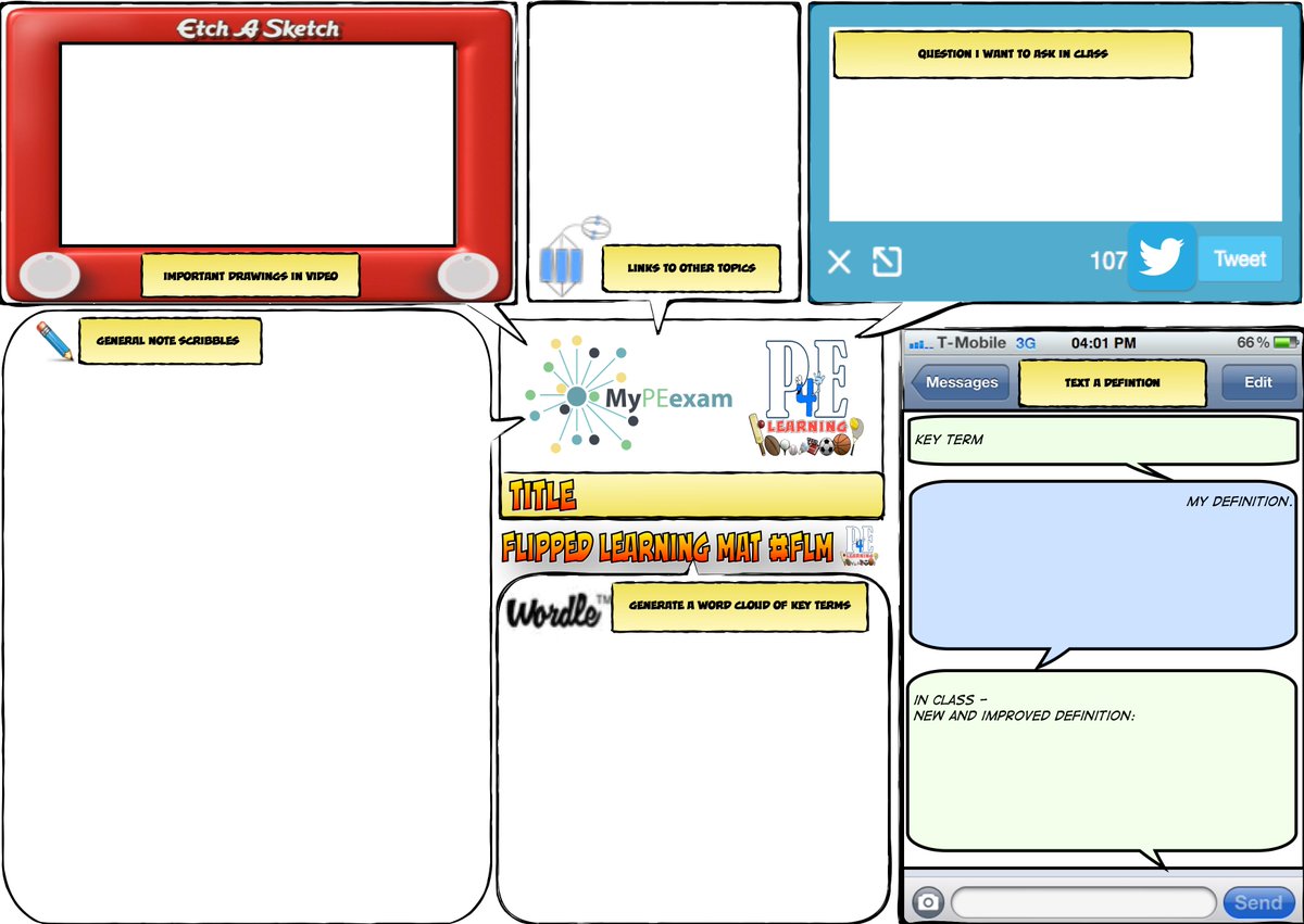 PE4Learning's tweet photo. [UPLOAD] @PE4Learning Flipped Learning Mat V2 

@ http://t.co/GQfCDUm267

@My_PE_EXAM 

#pegeeks #physed #FLMat http://t.co/IeZJ9g8avl