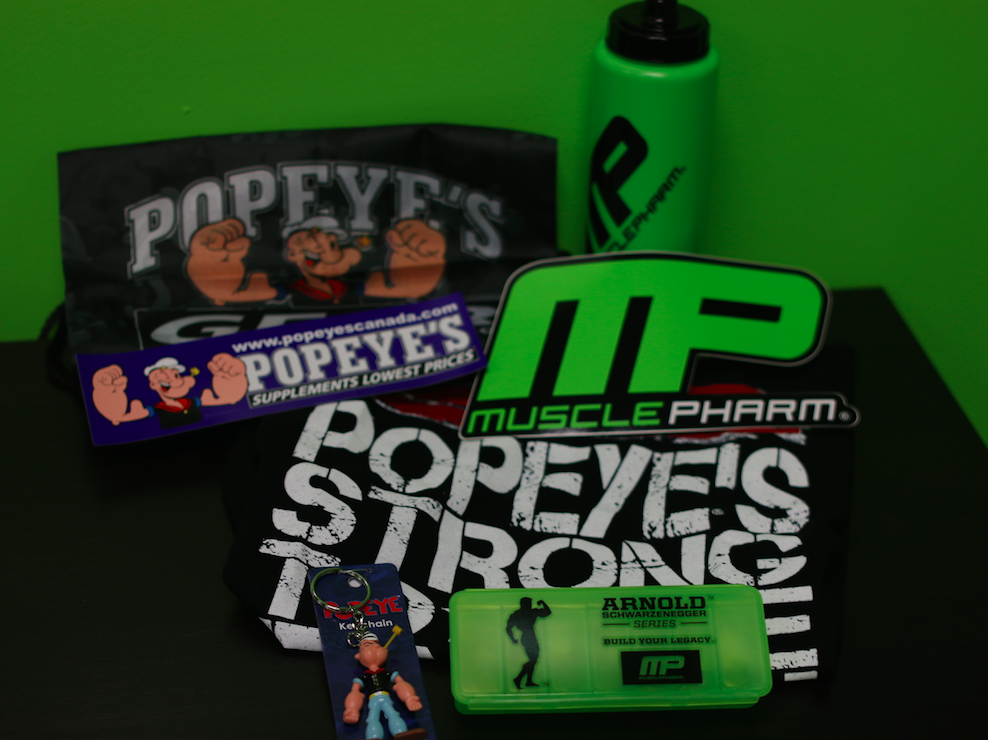 MusclePharm's tweet image. We have some sweet #MusclePharm and @PopeyesCanada gear to giveaway!

RT to ENTER!