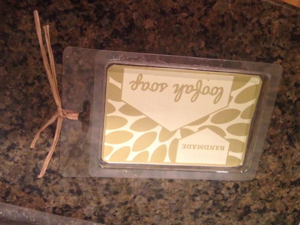 Melt and pour loofa soap from @handmadebeautyb  #hbbshowandtell