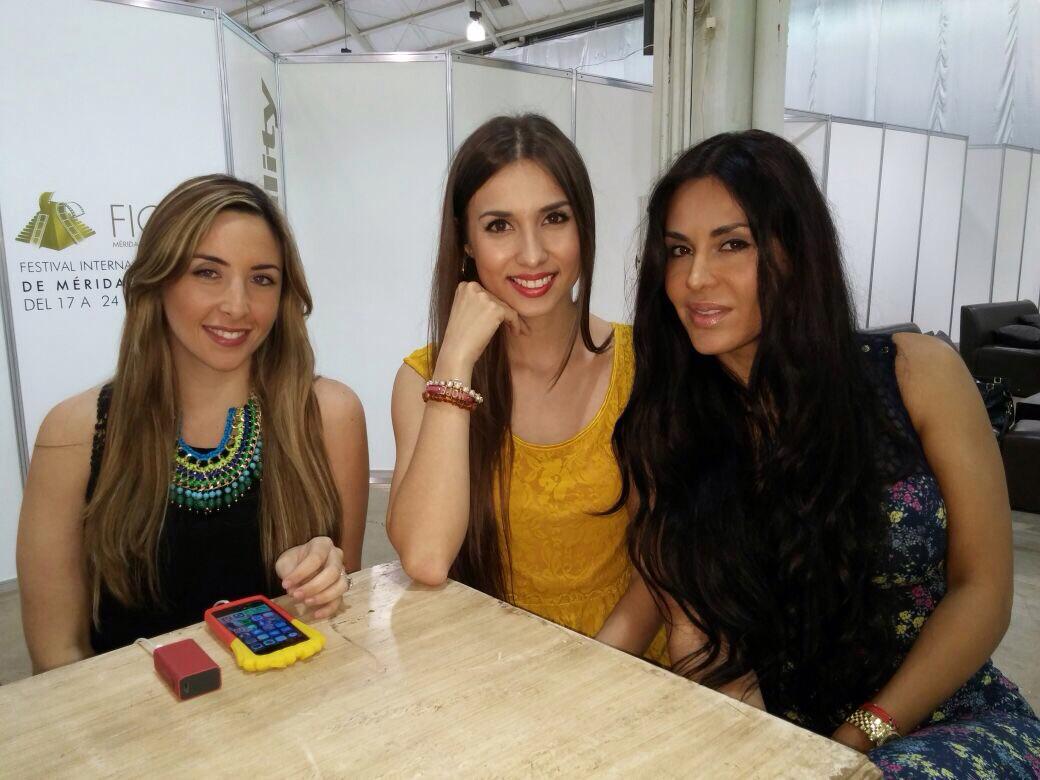 LanczynerFilms's tweet photo. @analorenaae @MarianaIvanovna y @CarlaOrtizO nos acompañan en día de hoy en el #FICMY2015 desde Mérida, Yucatán. http://t.co/WQYrun4Xki
