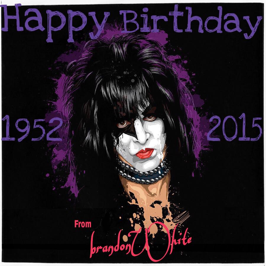 Happy birthday Paul Stanley this man has been my inspiration since I\ve been 6 years old  