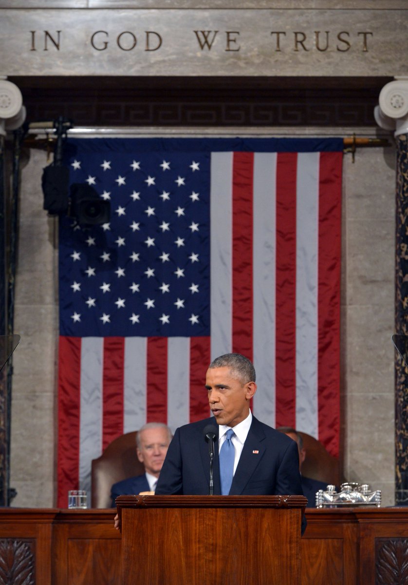 TODAYonline's tweet image. "No foreign nation, no hacker, should be able to shut down our networks": @BarackObama #SOTU #sonyhack