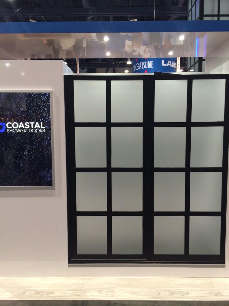 KBIS's tweet image. Amazing shower doors from #CoastalShowerDoors. See them at #KBIS2015